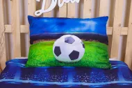 UNIVERSAL DESIGN 3D Obliečky Futbal dream micro Polyester - mikrovlákno, 140/200, 70/90 cm