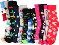Tucet ponožek - dámské - 12 párov - Lonka + VoXX + Boma