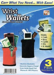 Peňaženka na zápästie so zipsom WristWallet