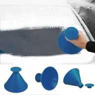Multifunkčná škrabka na zamrznuté okná - modrá