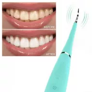 Ultrazvukový čistič zubov - zelený