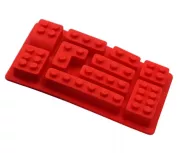 Silikónová forma na ľad v tvare kociek LEGO