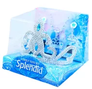 Korunka pre malú princeznú s náušnicami - Ľadové kráľovstvo - Rappa