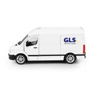 Kovové autíčko GLS s otváracími dverami - 14 cm