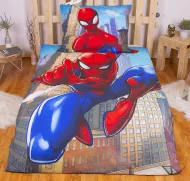 Obliečky Spiderman blue 02 140/200, 70/90
