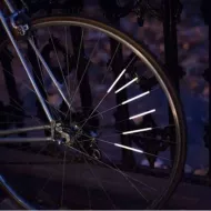 Reflexné tyčky na bicykel