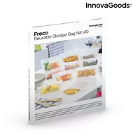 Súprava znovu použiteľných vrecúšok na potraviny Freco - 10 ks - InnovaGoods