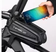 Univerzálny vodotesný držiak na bicykel s taškou a puzdrom pre mobilný telefón