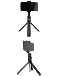 Teleskopická bezdrôtová selfie tyč so statívom K07 - 2 v 1