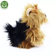 Plyšový pes jorkšír sediaci, 27 cm, ECO-FRIENDLY