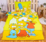 Obliečky Simpsons Family green 140/200, 70/90