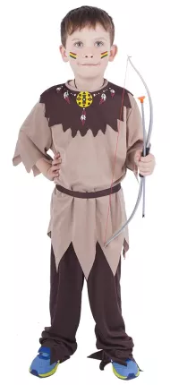 Detský kostým Indián s pásikom (M)