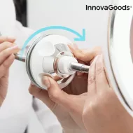 LED zväčšujúce zrkadlo s nastaviteľnou rukoväťou a prísavkou Mizoom - InnovaGoods