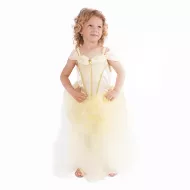 Detský kostým zlatá princezna (M)