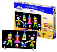 Magnetické puzzle pre deti - Rappa