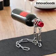 Dizajnový stojan na víno - reťaz - InnovaGoods