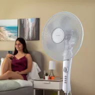 Stojanový ventilátor Freshinn - biely - 45 W - InnovaGoods 
