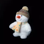 Plyšový snehuliak - 26 cm - Rappa