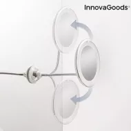 LED zväčšujúce zrkadlo s nastaviteľnou rukoväťou a prísavkou Mizoom - InnovaGoods