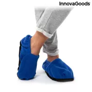 Papuče ohrievateľné v mikrovlnnej rúre - modré - InnovaGoods