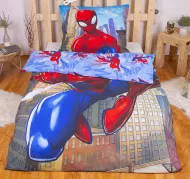 Obliečky Spiderman blue 02 140/200, 70/90