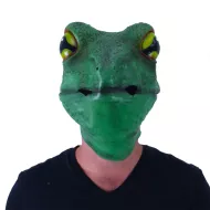 Maska pre dospelých žaba