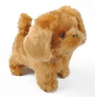 Interaktívny psík Kruzzel - hnedý
