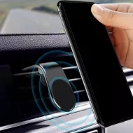 Magnetický držiak na telefón do auta - čierny