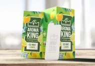 Ochutená vonná karta - Ľadový citrón - Cool Mint Lemon - 1 ks - Aroma King