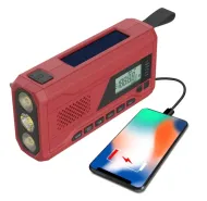 Prenosné rádio s powerbankou a dynamom - WR-6