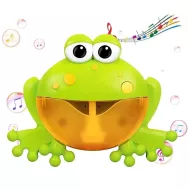 Žaba s mydlovými bublinami do vane - zelená