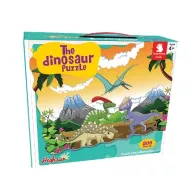 Puzzle dinosaury - 208 ks - 90 x 64 cm - Rappa