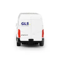 Kovové autíčko GLS s otváracími dverami - 14 cm