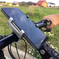 Otočný držiak mobilu na bicykel