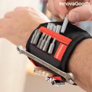 Magnetický náramok pre domácich majstrov s dvoma vreckami WrisTool - InnovaGoods