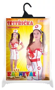 Karnevalový kostým pre dospelých slečna zdravotníčka (M)