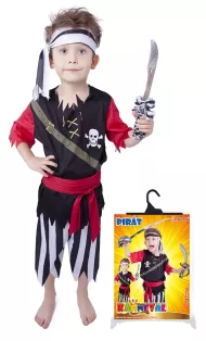 Detský kostým Pirát s šatkou (L)