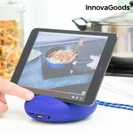 Bezdrôtový reproduktor s držiakom na telefóny Sonodock - modrý - InnovaGoods