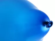 Balónik nafukovacie metalický 30 cm, 5 ks