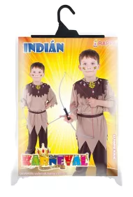 Detský kostým Indián s pásikom (S)