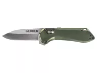 Zatvárací nôž Highbrow Compact - Flat Sage - hladké ostrie - Gerber