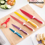 Súprava keramických nožov so škrabkou - 6 ks - InnovaGoods