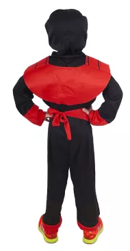 Detský kostým červený ninja (S)