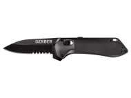 Zatvárací nôž Highbrow Compact - Onyx - kombinované ostrie - Gerber