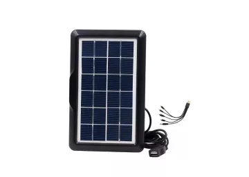 Solárna nabíjačka na nabíjanie telefónov a drobnej elektroniky
