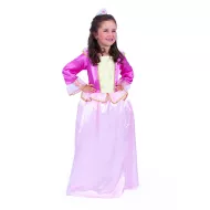 Detský kostým Princezná ružová (S)