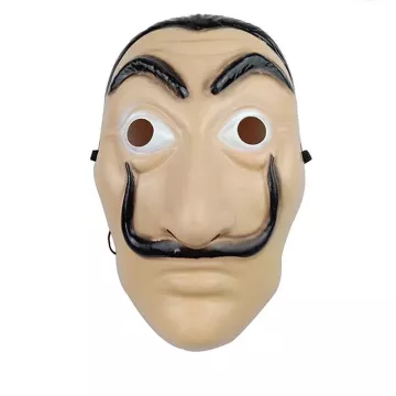 Filmová maska Salvadora Dalího - La Casa de papel - Papierový dom - Money Heist