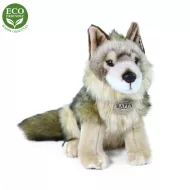 Plyšový kojot - sediaci - 24 cm - Rappa