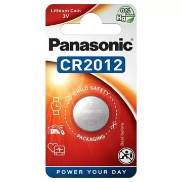 Lítiová gombíková batéria - CR2012 - Panasonic