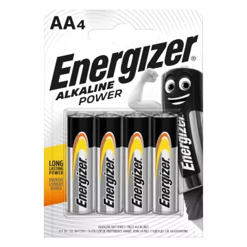 Tužkové batérie Alkaline Power - 4x AA - Energizer